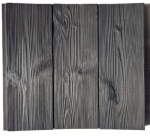 Borstade träpaneler